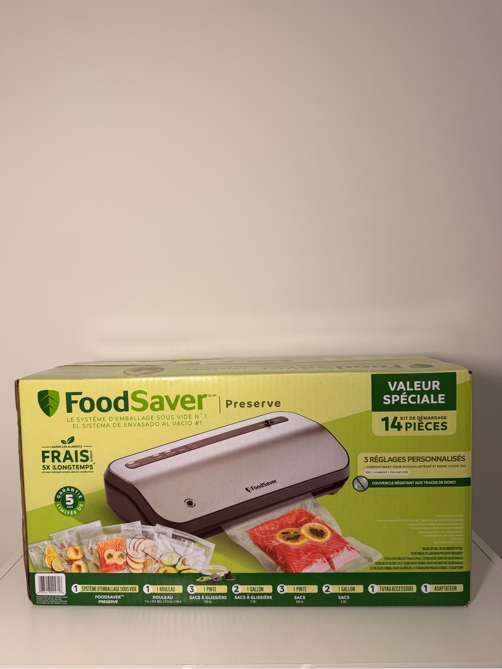 Preserve Vacuum Sealer Kit in Green